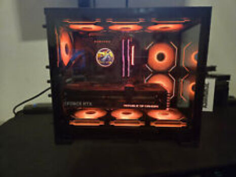 Gaming PC Ryzen 7 7800X3D 32GB RAM 1TB +2TB SSD RTX 4070 Ti 12GB Win11 Computer