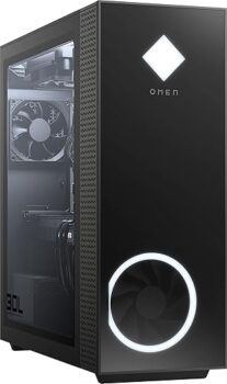 HP Omen 30L Gaming Desktop | AMD Ryzen 5 5600G 6-Core | AMD Radeon RX 6600XT 8GB GDDR6 | DP | HDMI | Wi-Fi | 32GB DDR4 1TB M.2 SSD | Win11 Pro | 500W Bronze Efficiency PSU