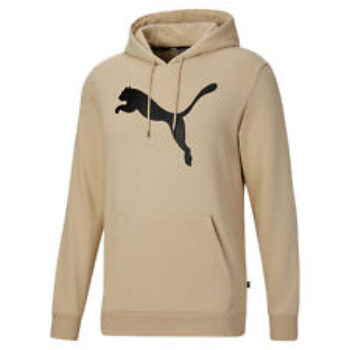 PUMA Men's Big Cat Logo Hoodie