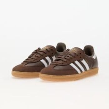 W Adidas Originals Samba OG Brown White IE6522 Womens Casual Shoes Sneakers