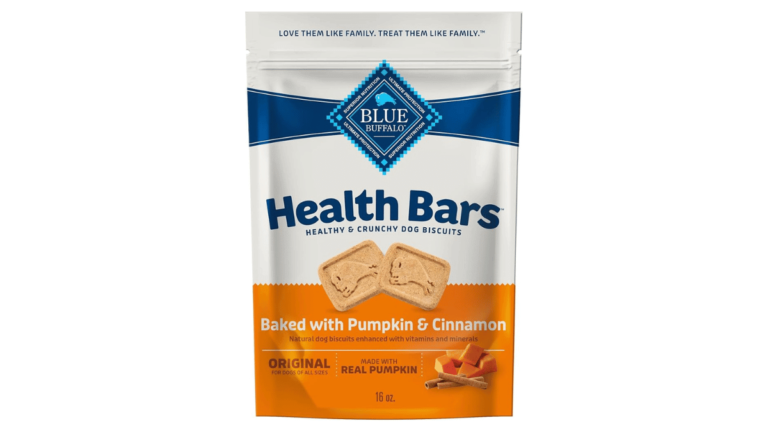 Blue Buffalo Health Bars – Pumpkin & Cinnamon Dog Treats Only $4.98 (Was $6.99)