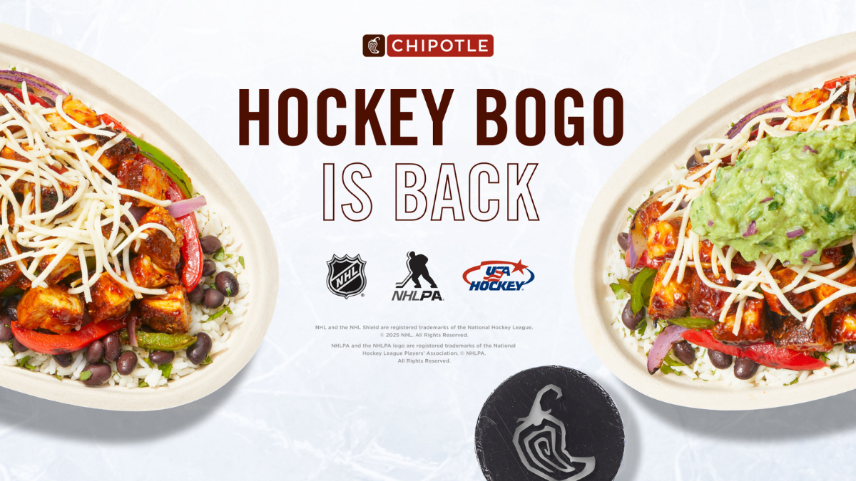 Chipotle Offers BOGO Deal for Hockey Fans Wearing Jerseys on April 21