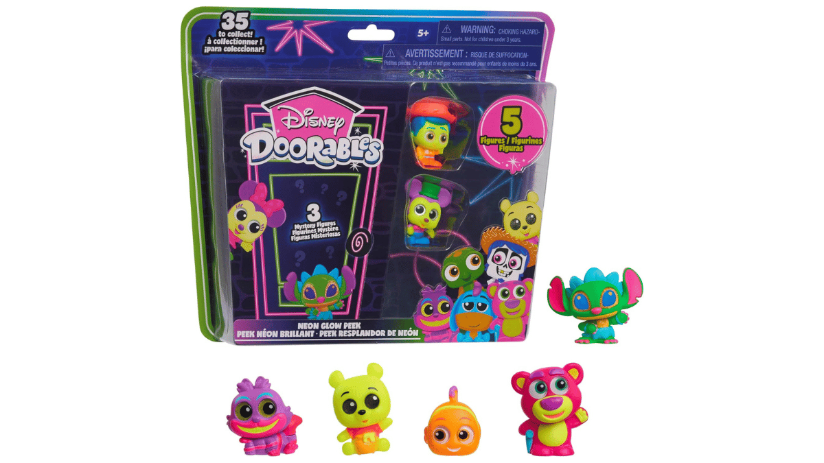 Disney Doorables Neon Glow Peek – Just .54 (Save 80%)