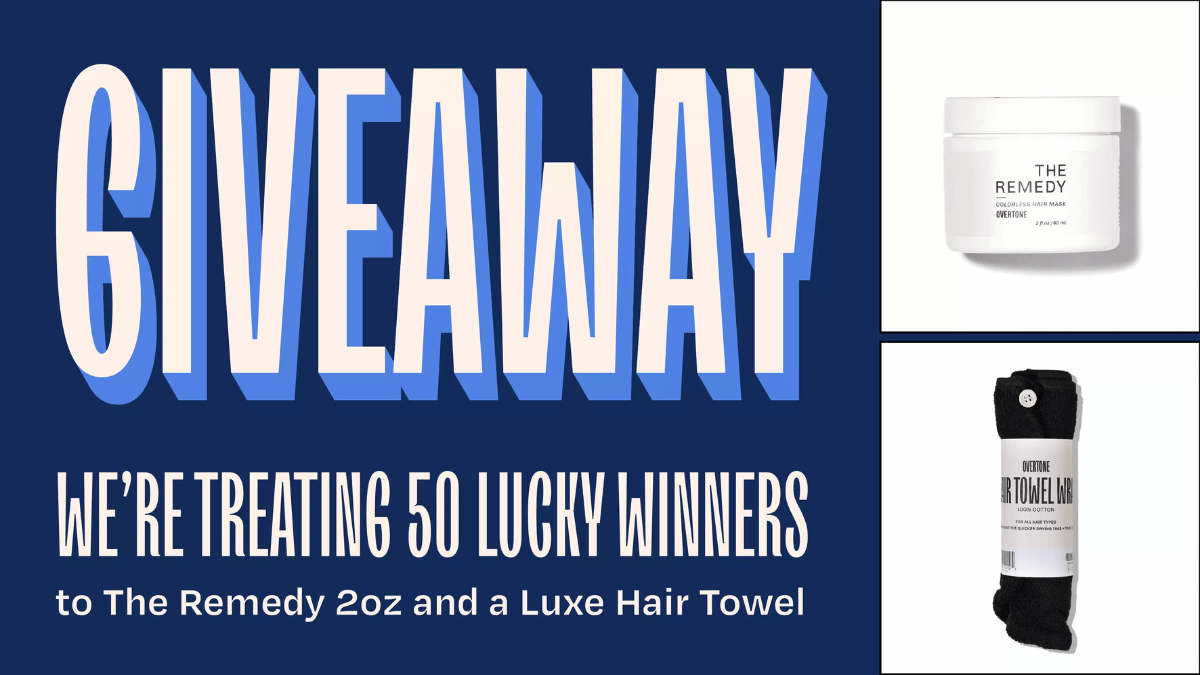 Overtone Remedy Reset Giveaway