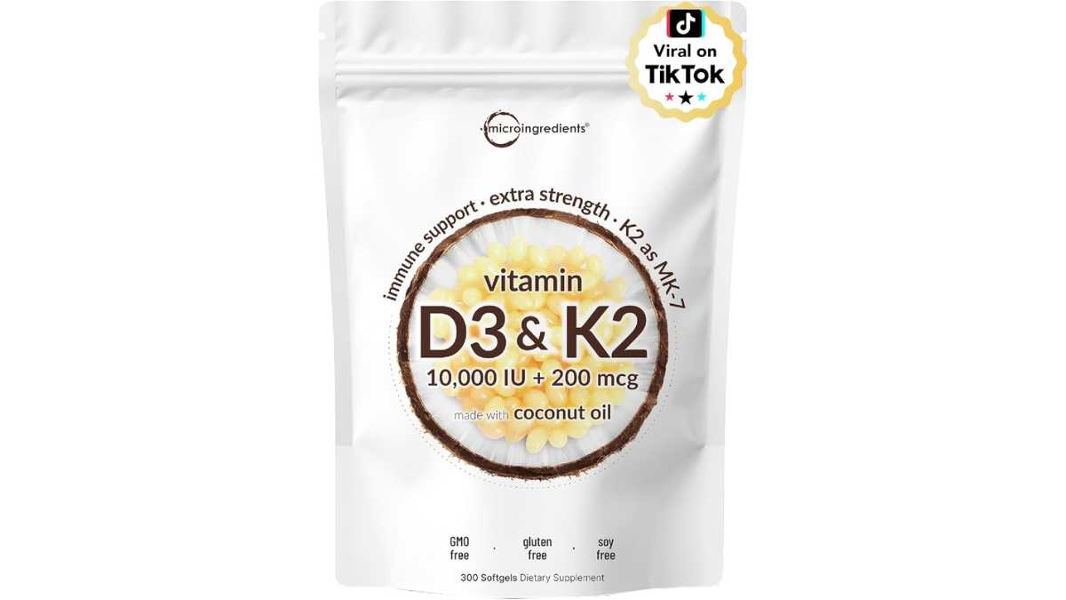 Vitamin D3 + K2 Softgels 27.96