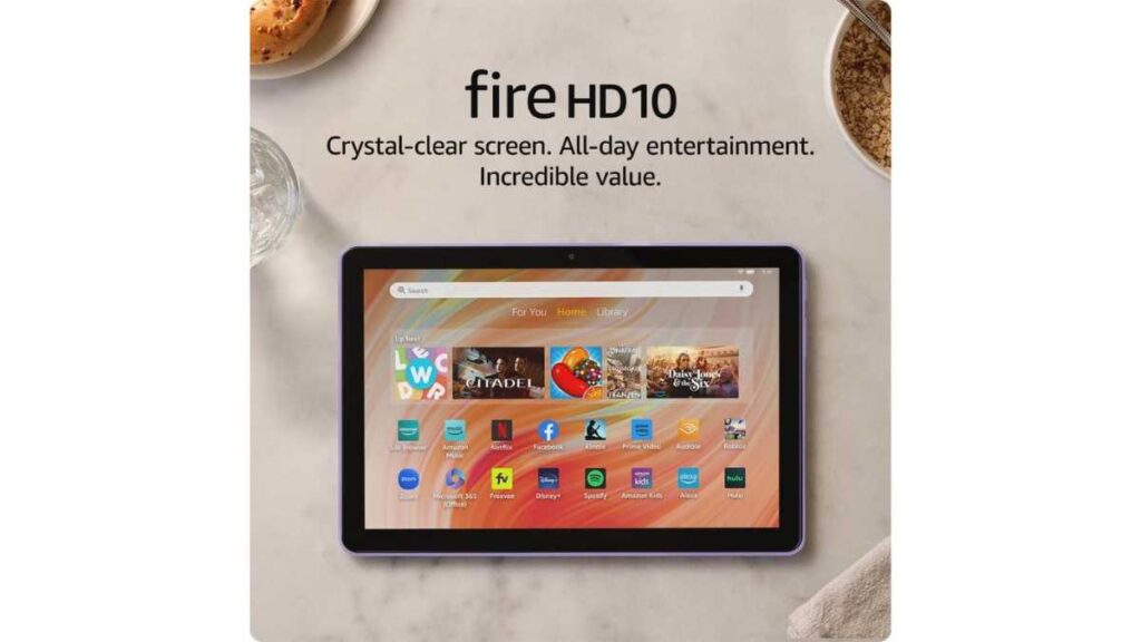 Amazon Fire HD 10 Tablet - $104.99