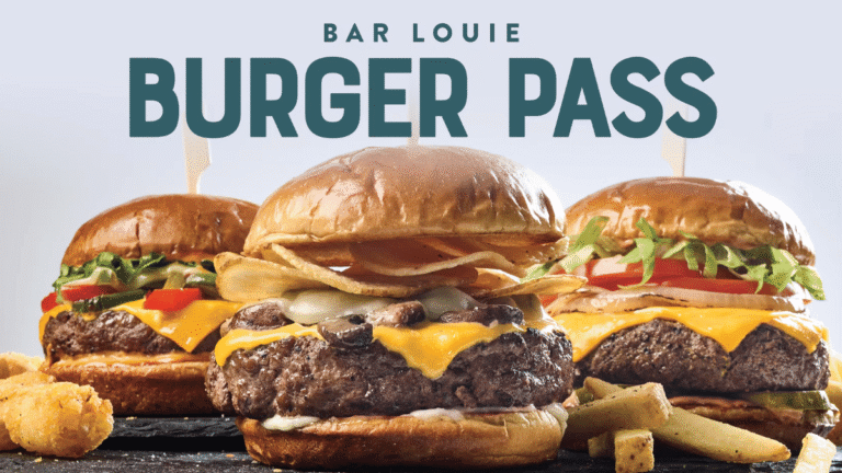 Bar Louie Launches Burger Pass for $25 in May