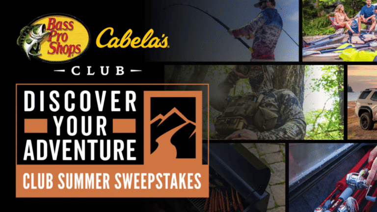 Bass Pro Shop Discover Your Adventure Club Summer Sweepstakes