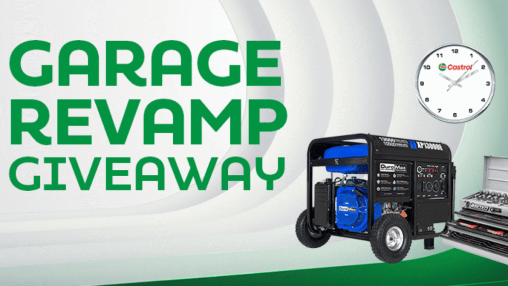 Castrol Garage Revamp Giveaway