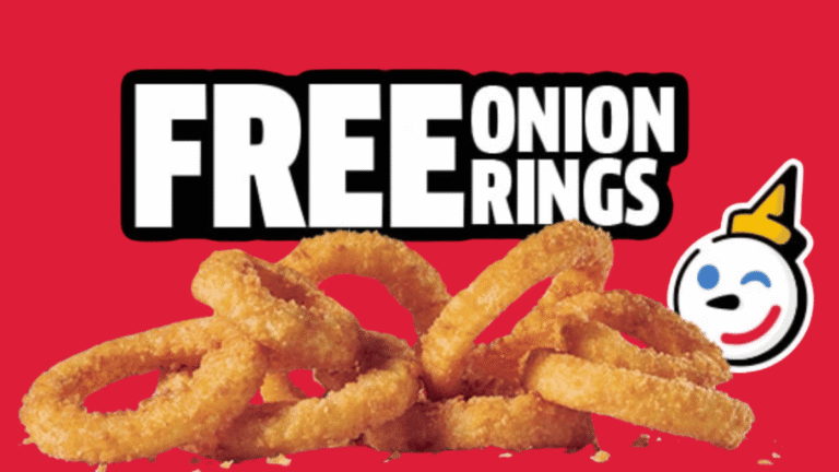Jack in the Box Offers Free Onion Rings with $1 Purchase