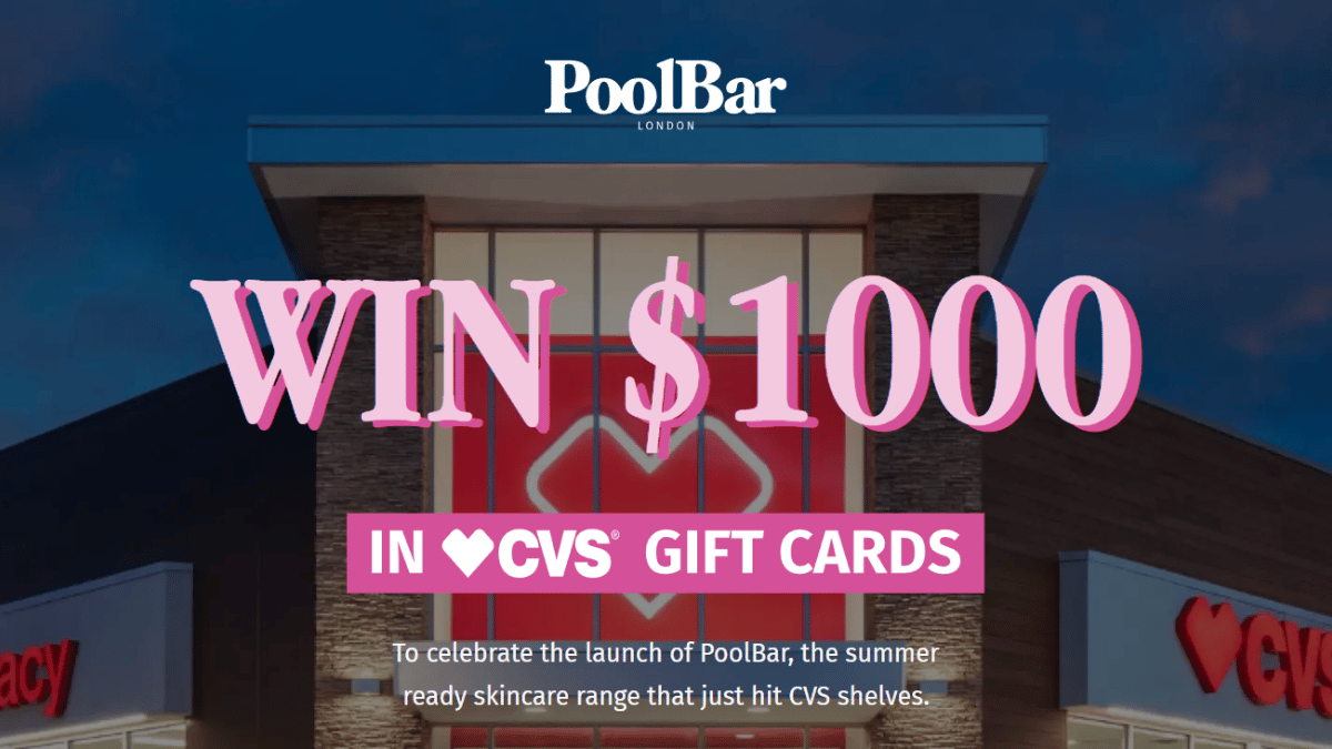 PoolBar CVS Giveaway