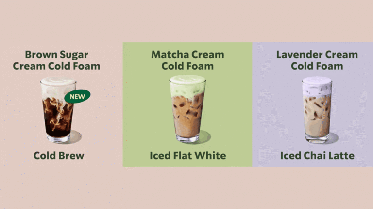 Starbucks Cold Foam Days Get Free Cold Foam on Any Cold Drink May 7–11