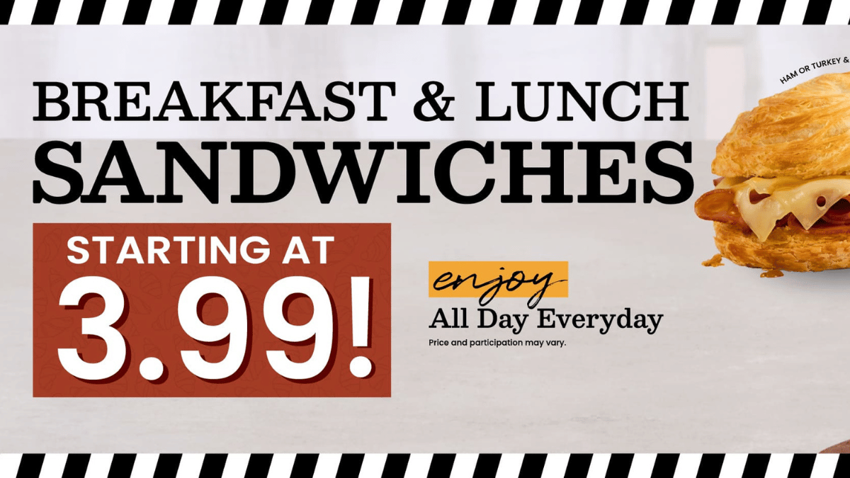 Fresh-Baked Sandwiches Now Starting at .99 at Corner Bakery Cafe