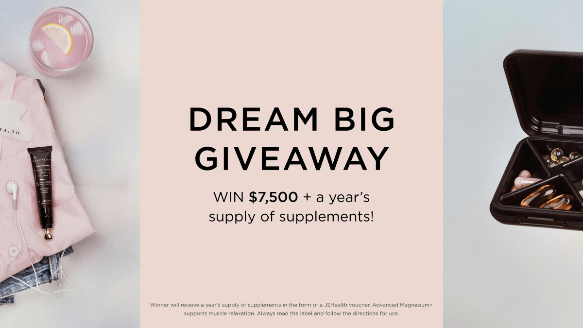 JSHealth Vitamins Dream Big Giveaway