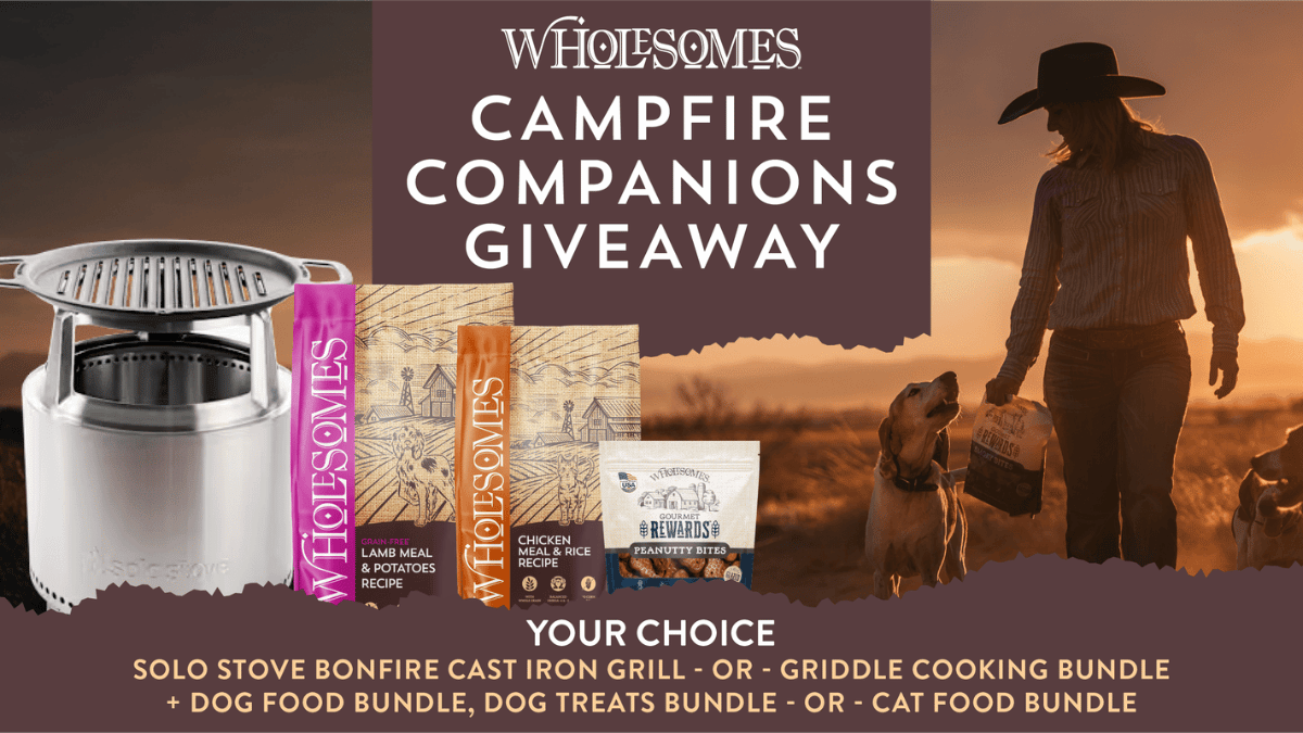 Wholesomes Pet Food Campfire Companions Giveaway