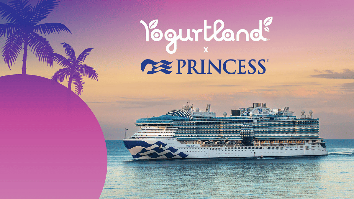 Yogurtland & Princess Cruises Sweet Getaway Giveaway