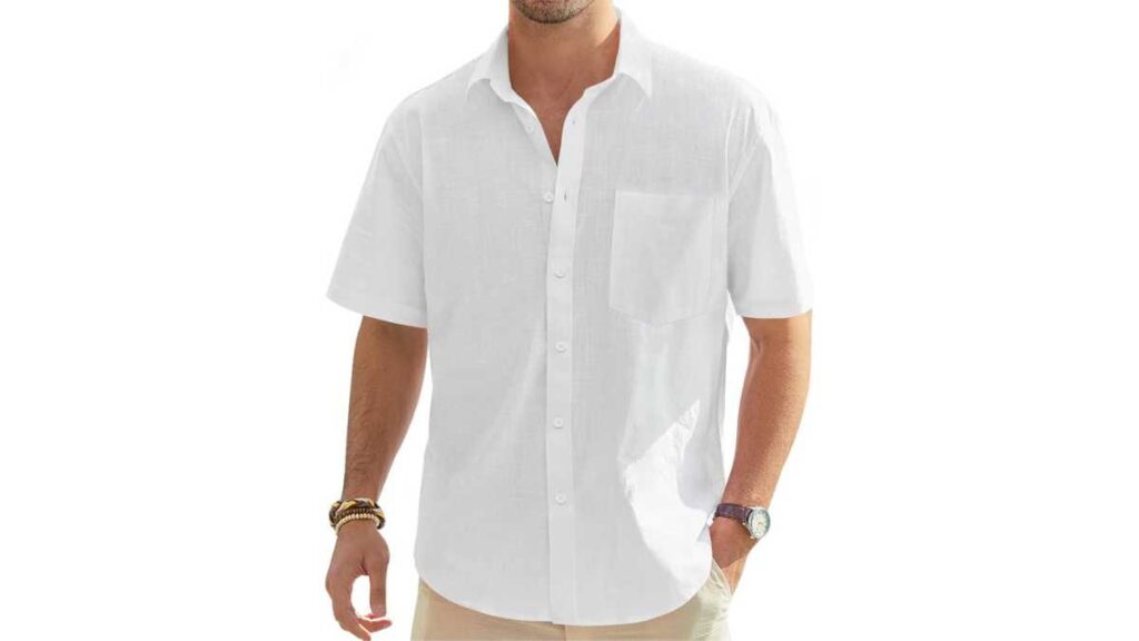 J.VER Men's Cotton Linen Shirt - .99