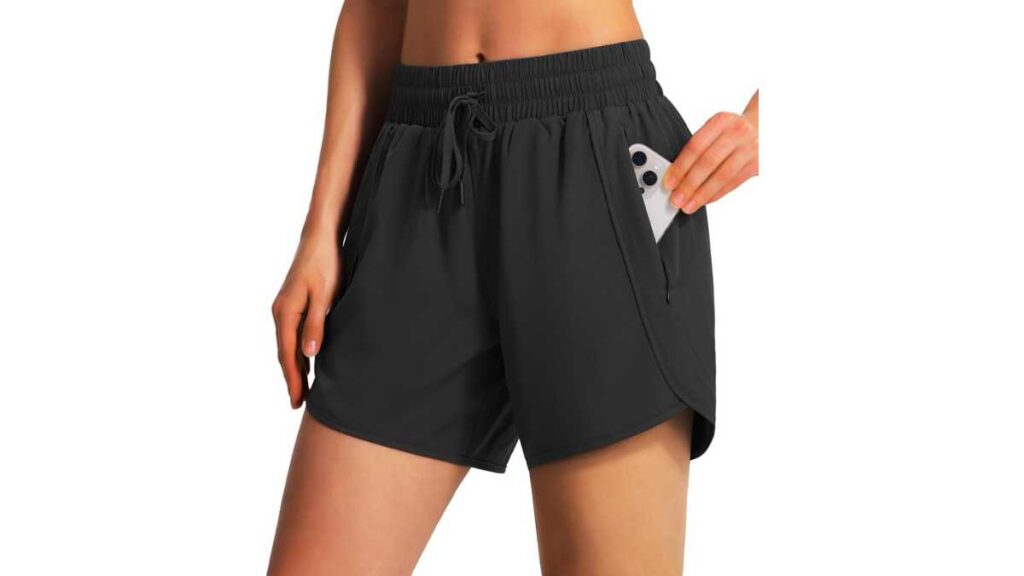 Ksmien Women's 5" Athletic Running Shorts - .98