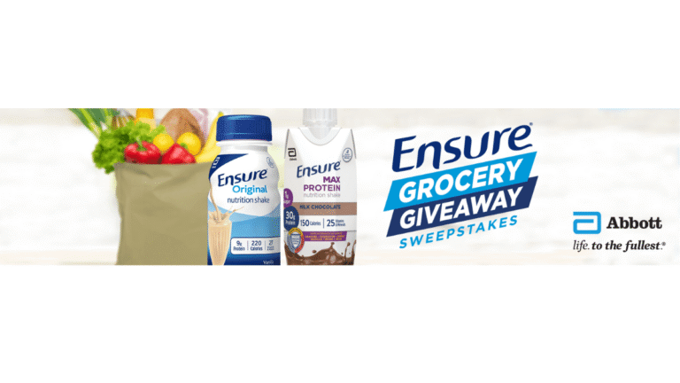 Ensure Grocery Giveaway Sweepstakes