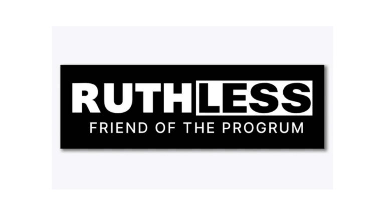 Free Ruthless Bumper Sticker