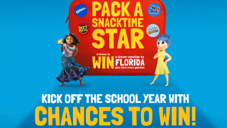 Nabisco Pack A Snacktime Star Back To School