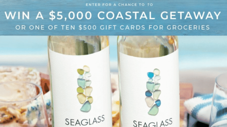 Seaglass Wine Company Coast is Calling Sweepstakes