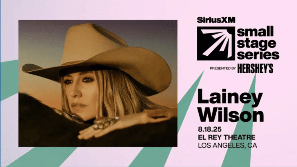 SiriusXM Small Stage Series Lainey Wilson Sweepstakes