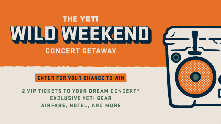 Yeti Wild Weekend Getaway Sweepstakes