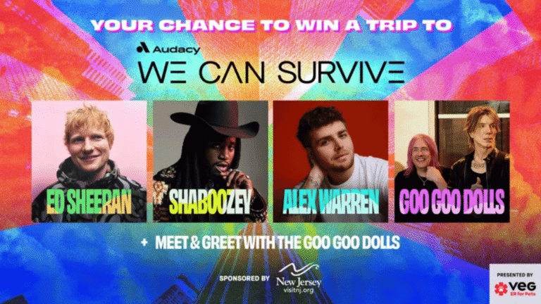 Audacy We Can Survive Music Festival Sweepstakes