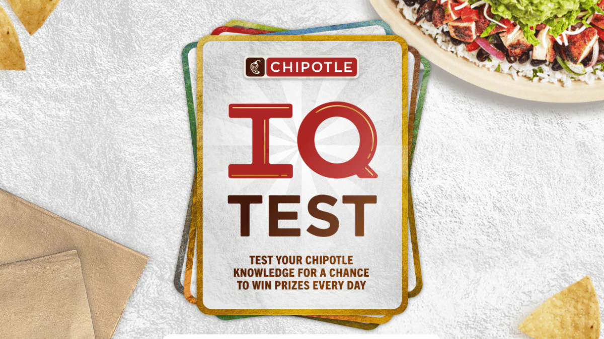 Chipotle IQ 6.0 Contest
