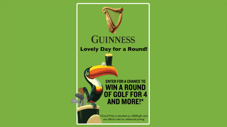 Guinness Golf Sweepstakes