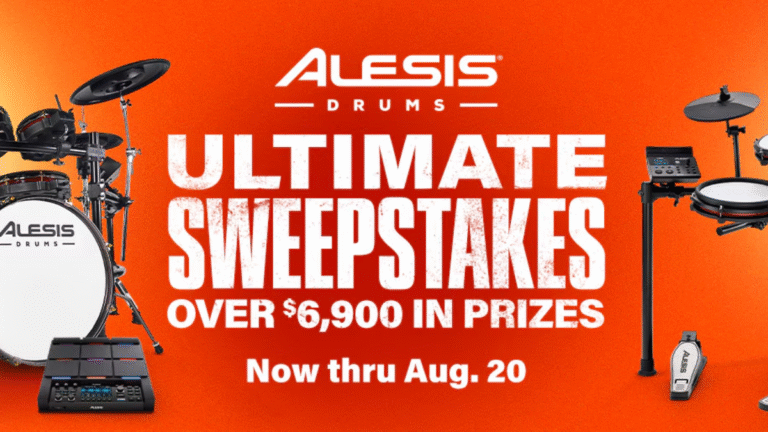 Guitar Center Alesis Drum Sweepstakes