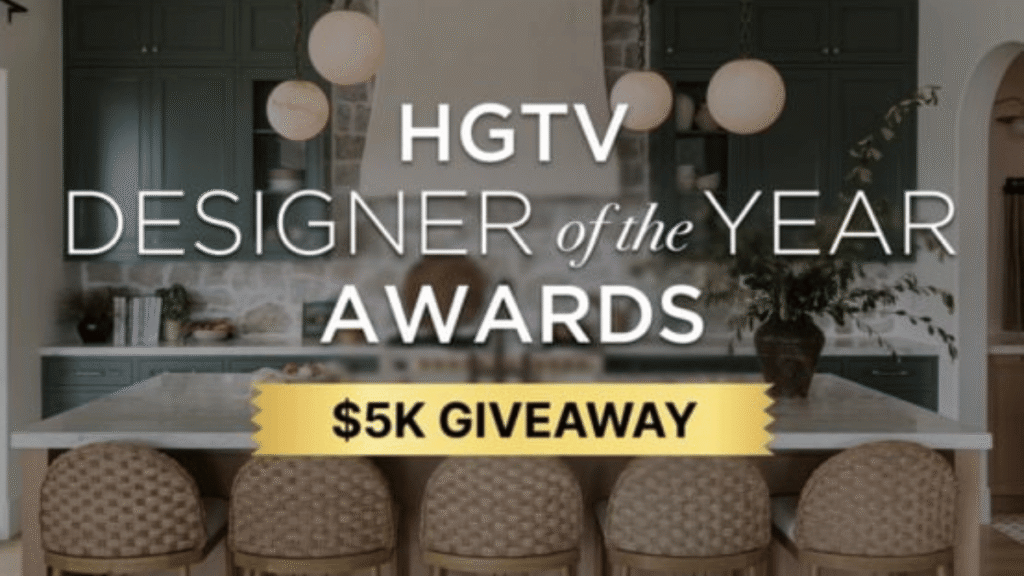 HGTV Designer Of The Year Awards Giveaway