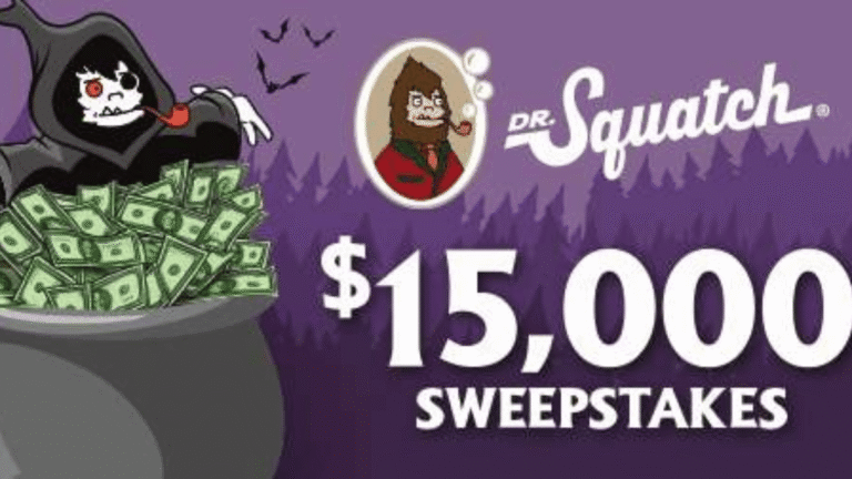 Spirit Halloween ,000 Dr. Squatch Sweepstakes