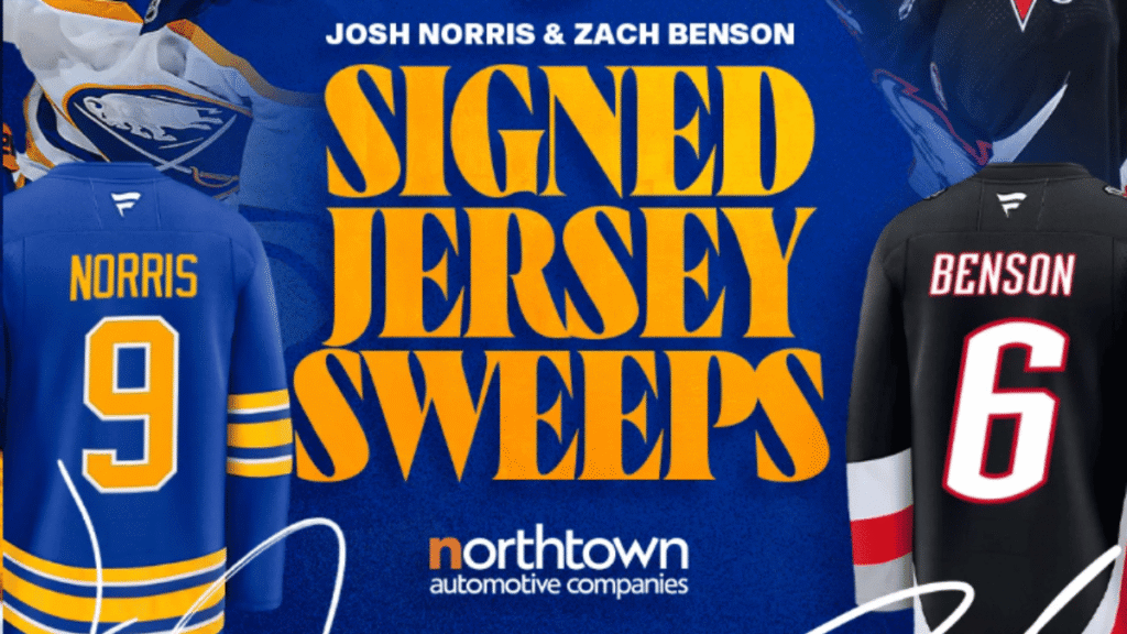 Buffalo Sabres Benson & Norris Jersey Sweepstakes