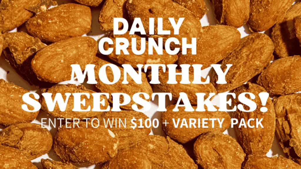 Daily Crunch September Sweepstakes