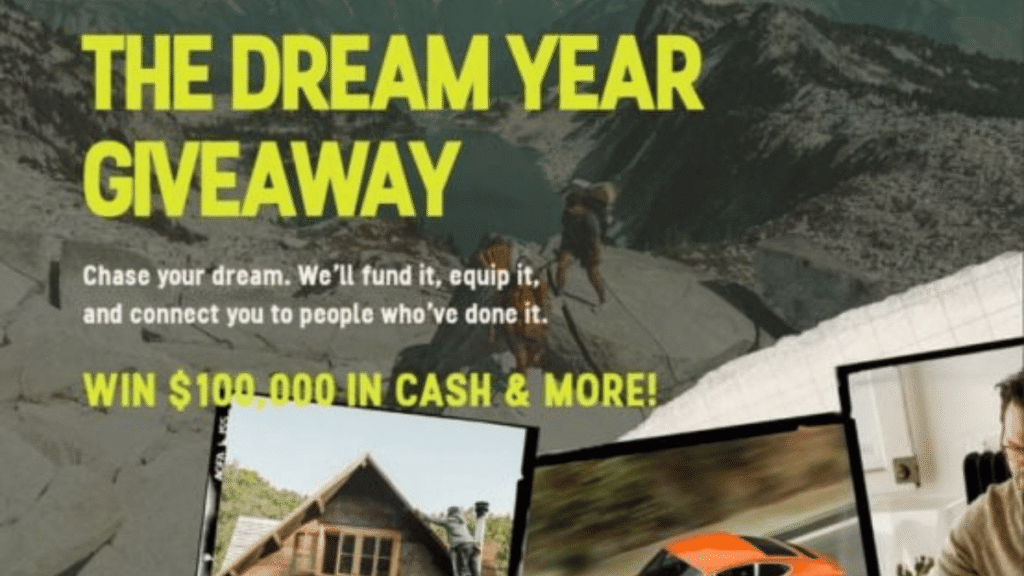 Huckberry Dream Year Giveaway