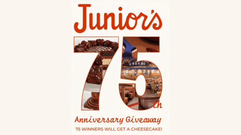 Junior’s Cheesecake 75th Anniversary Giveaway