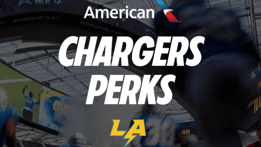 American Airlines Chargers Perks