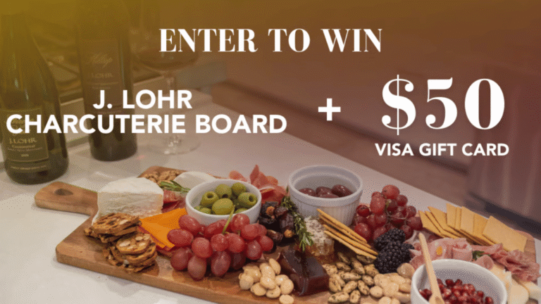 J. Lohr Vineyards & Wines Grateful Holiday Charcuterie Price Point Challenge Giveaway