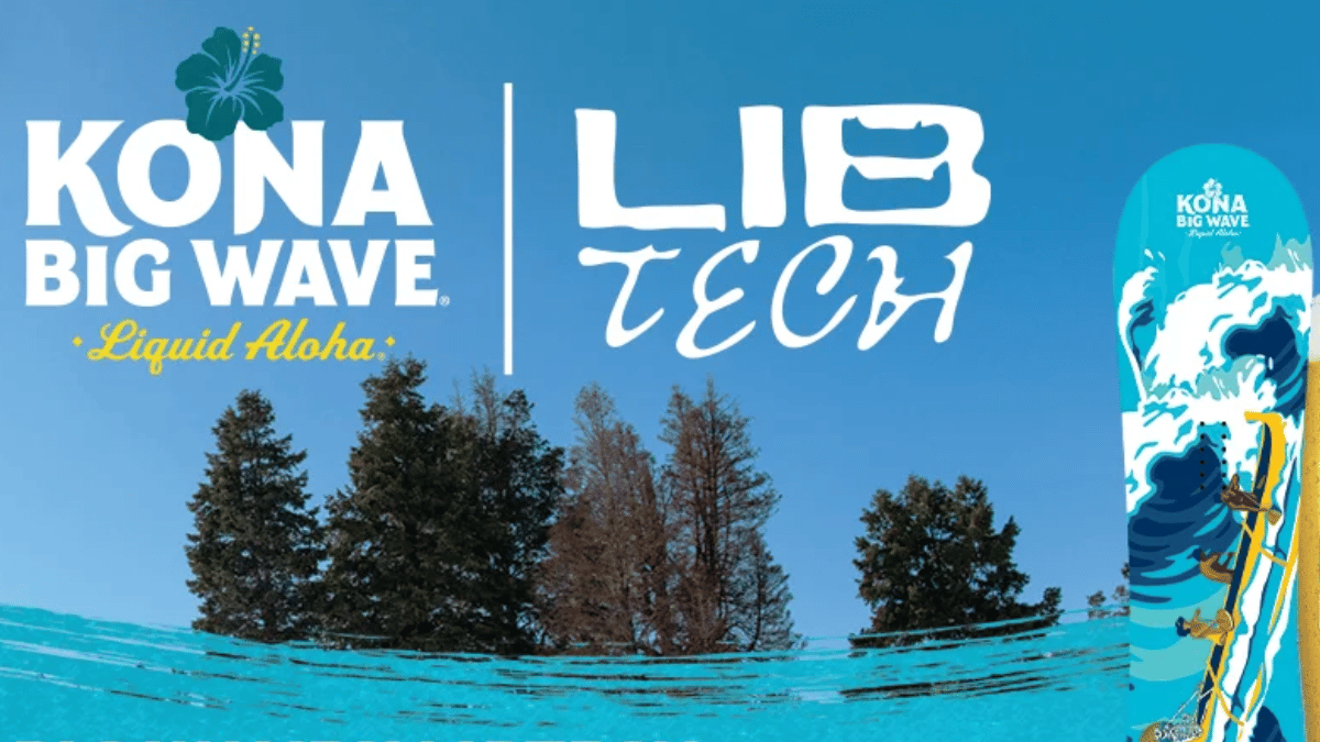 Kona Big Wave x Lib Tech Snowboard & Lift Ticket Sweepstakes