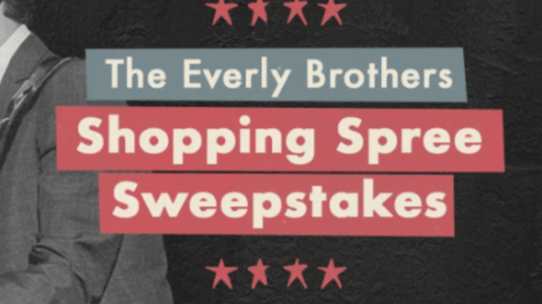 The Everly Brothers Shopping Spree Sweepstakes