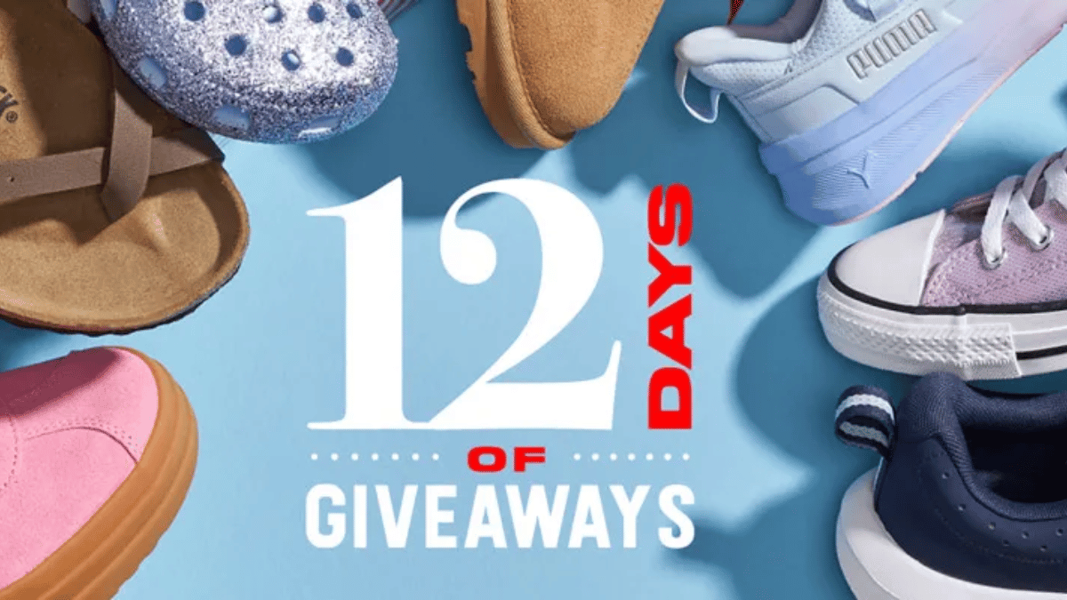 Shoe Sensation 12 Days of Giveaways