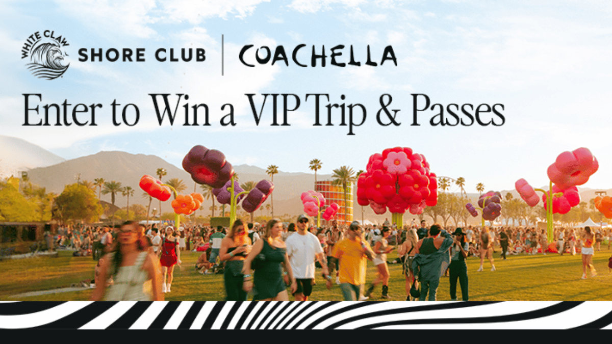 White Claw Wednesday Coachella Valley Music & Arts Festival Giveaway